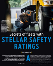 Secrets of Fleets with Stellar Safety Ratings